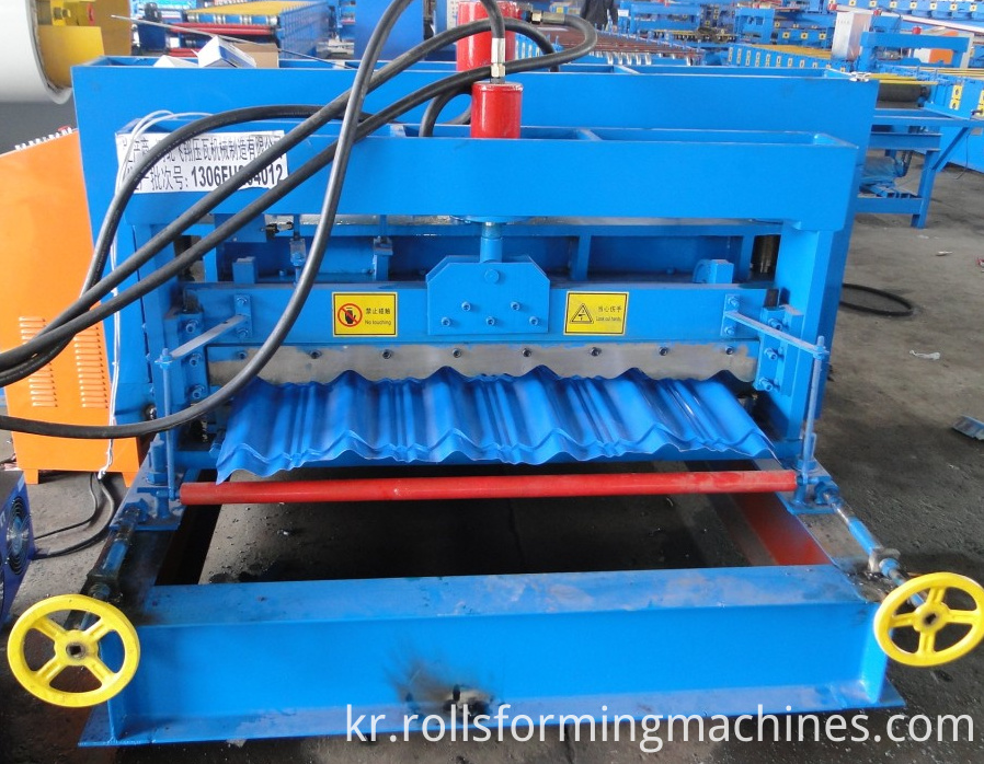 유약 타일 롤 기계 5 성형 glazed tile roll forming machine 5